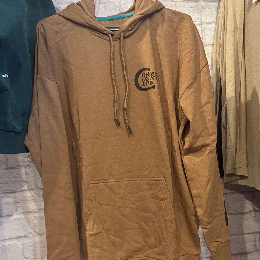 3. Sendero Pro C • NWT $70 USD Cowboy Country Club Hoodie - Picture 3 of 5